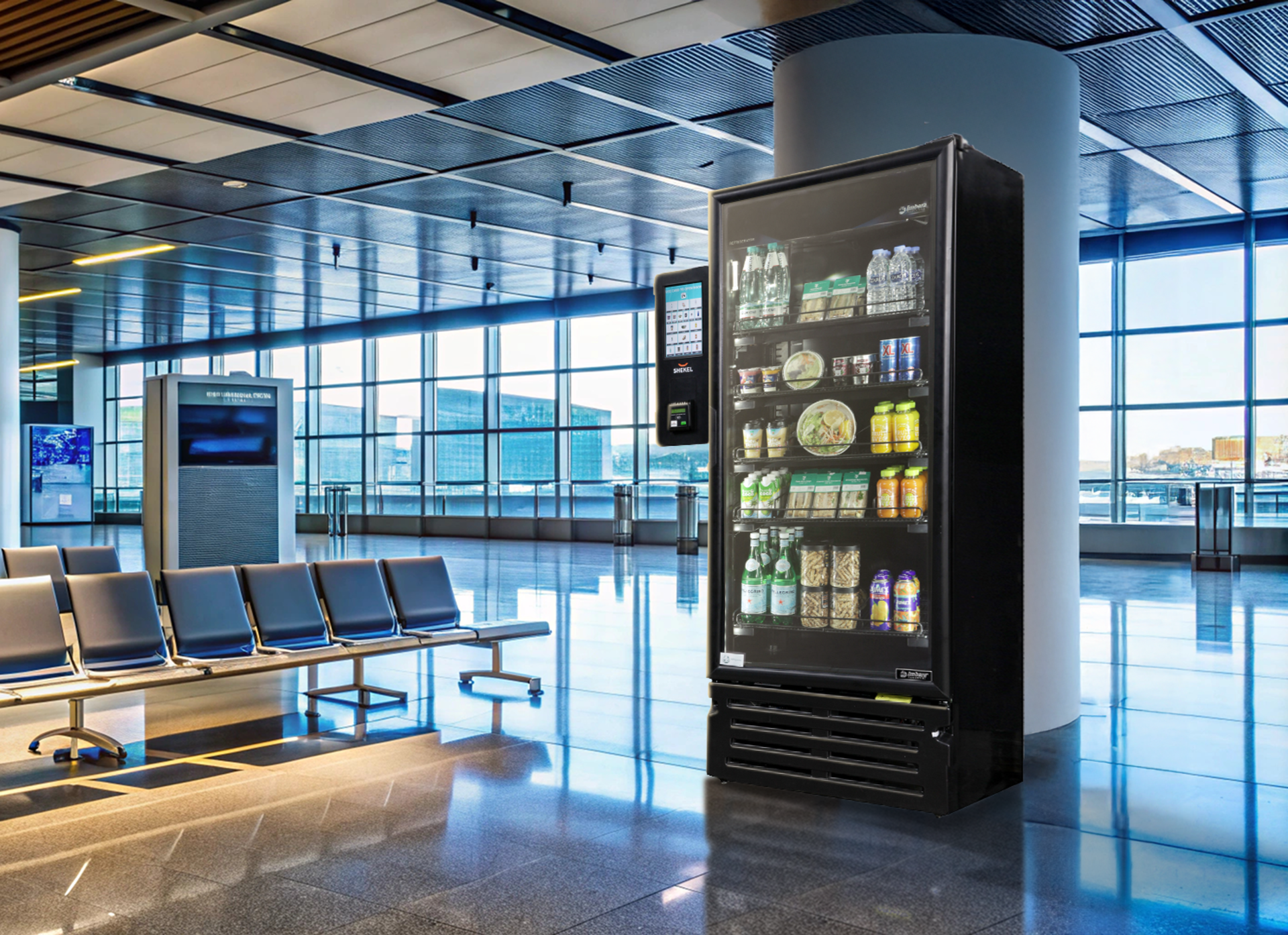 Scallix-smart-cooler-for-air ports