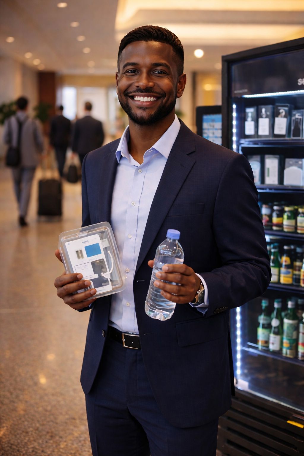 Scallix smart cooler in arenas environment