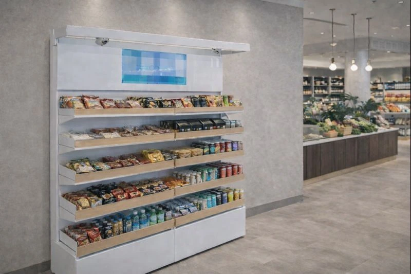 Scallix smart shelves for inventory tracking and smart storage